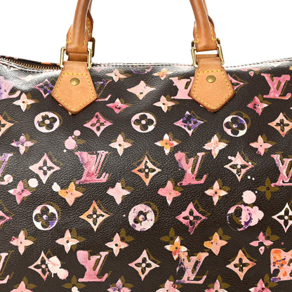 Louis Vuitton Watercolor Aquarelle Speedy 35 Brown 8 of 13