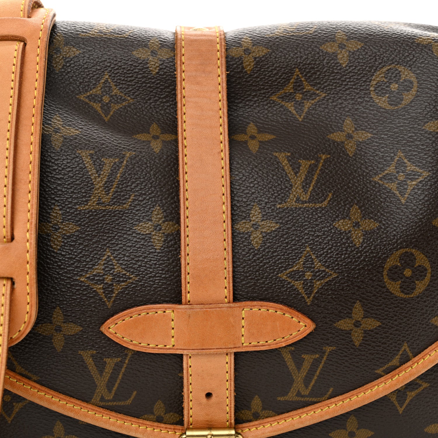 Louis Vuitton Monogram Saumur 30 7 of 10