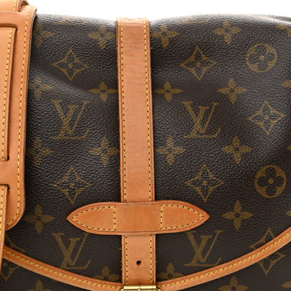 Louis Vuitton Monogram Saumur 30 7 of 10