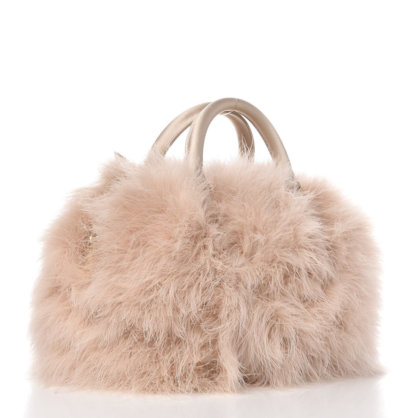 Ostrich Feather Speedy 30 Beige