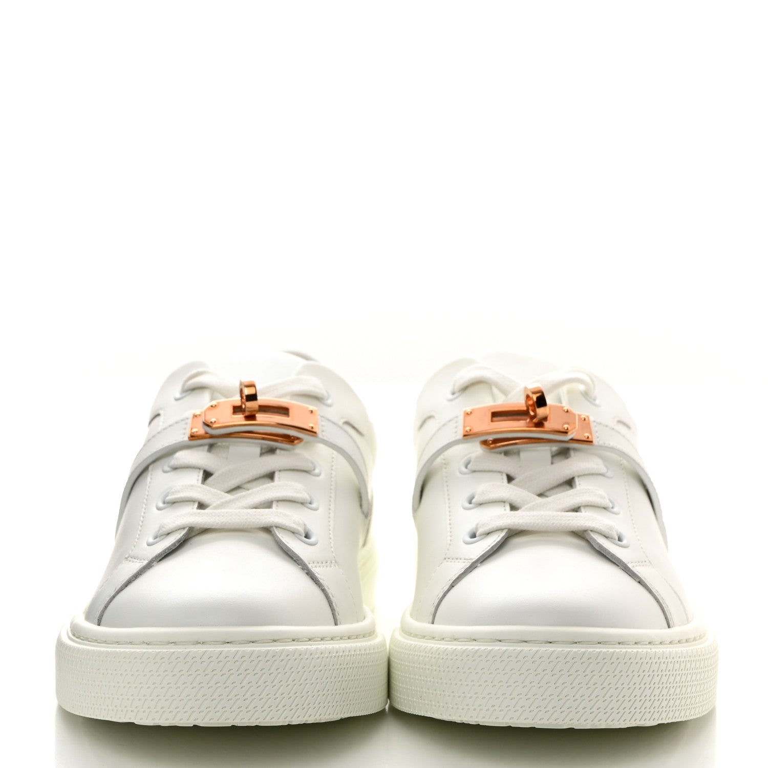 Hermes Calfskin Day Sneakers 37 White 2 of 8