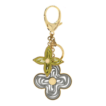 Louis Vuitton Resin Naif Bag Charm Grey Green 1 of 5
