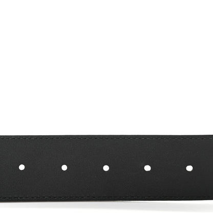 Gucci Textured Calfskin Double G 40mm Belt 95 38 Black 4 of 5