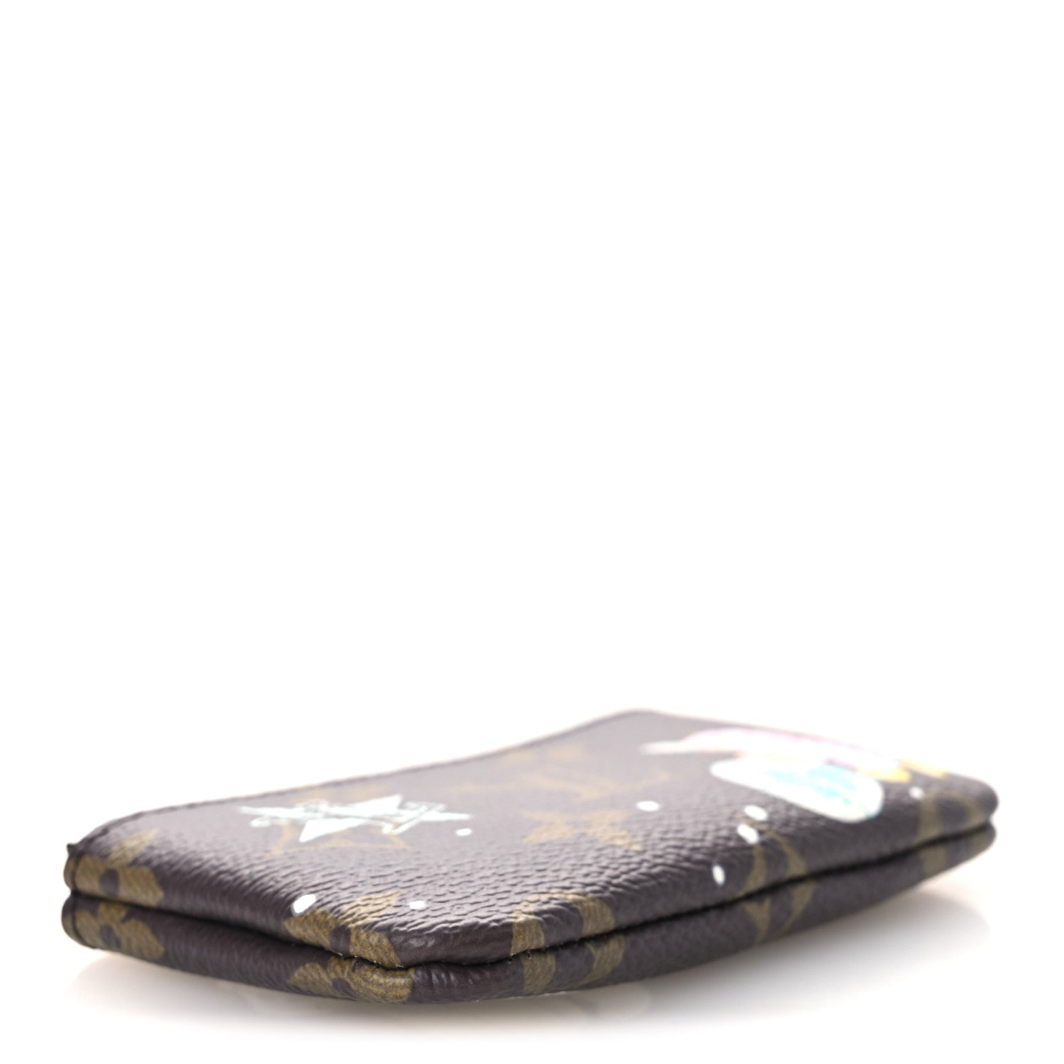 Louis Vuitton Monogram 2025 Christmas Animation Key Pouch Azur Frost 5 of 10
