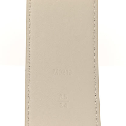 Louis Vuitton PVC Monogram 40mm LV Initiales Reversible Belt 85 34 Iridescent Prism 3 of 6