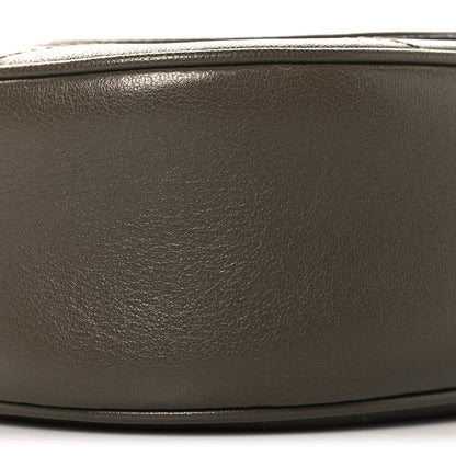 Gucci Sakai Be Green Calfskin Diagonal Stitched Mini Blondie Shoulder Bag Craclet Brown 9 of 11