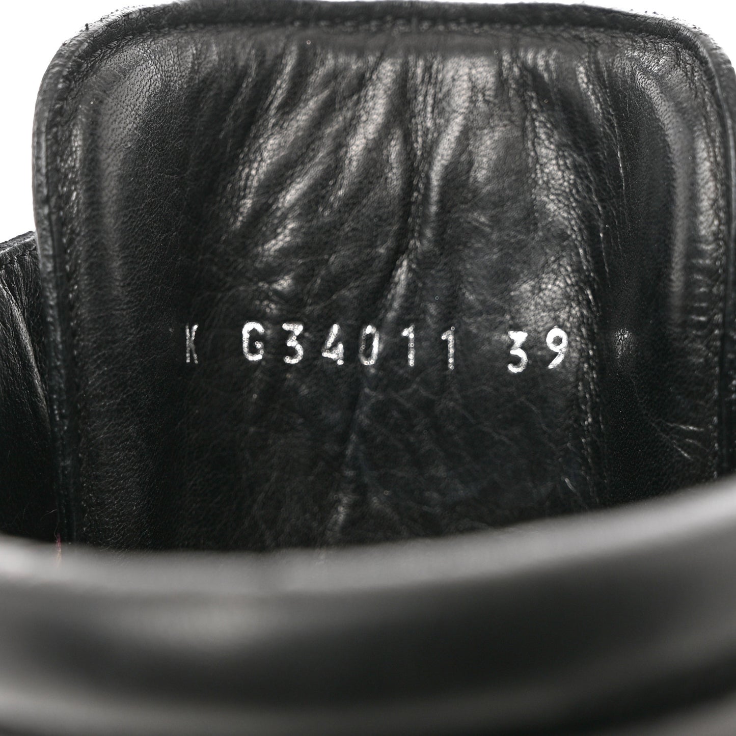 Lambskin Quilted Lace Up Boots 39