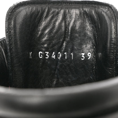 Chanel Lambskin Quilted Lace Up Boots 39 6 of 11