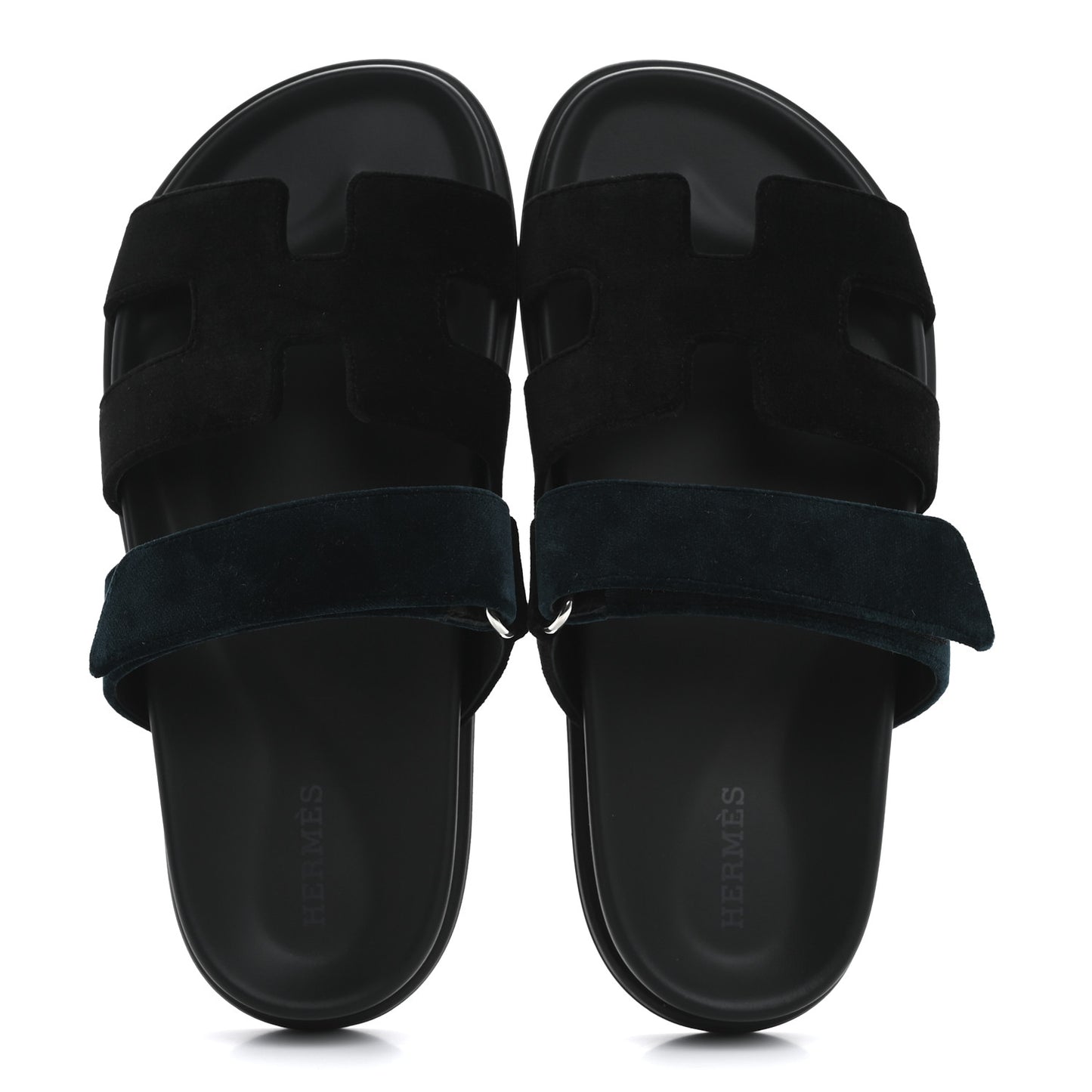Velvet Womens Chypre Sandals 36 Black Vert Mousse 36.5 Black Vert Mousse
