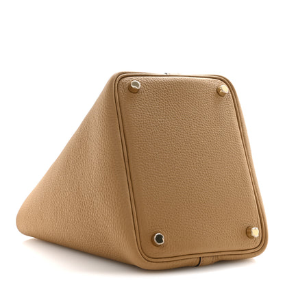 Hermes Taurillon Clemence Picotin Lock 18 PM Biscuit 4 of 11