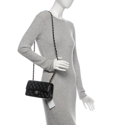 Chanel Caviar Quilted Mini Rectangular Flap Black 2 of 7