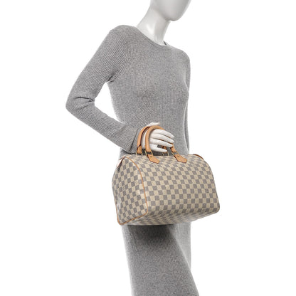 Louis Vuitton Damier Azur Speedy 30 2 of 7