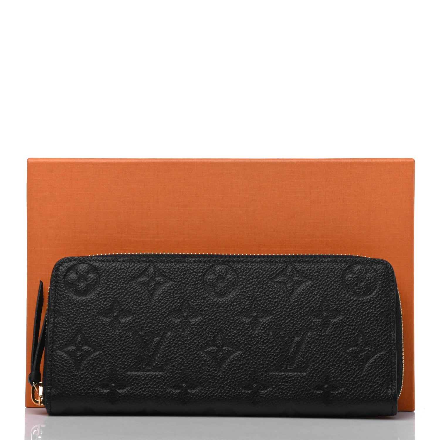Louis Vuitton Empreinte Clemence Wallet Black 8 of 8