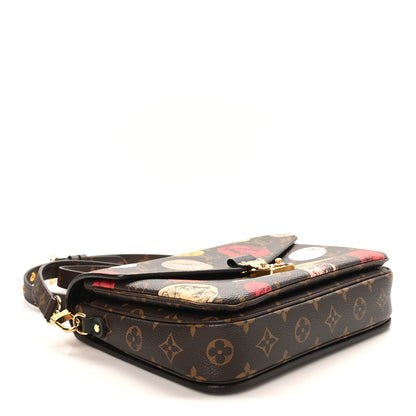 Louis Vuitton X FORNASETTI Monogram Cameo Pochette Metis 4 of 9