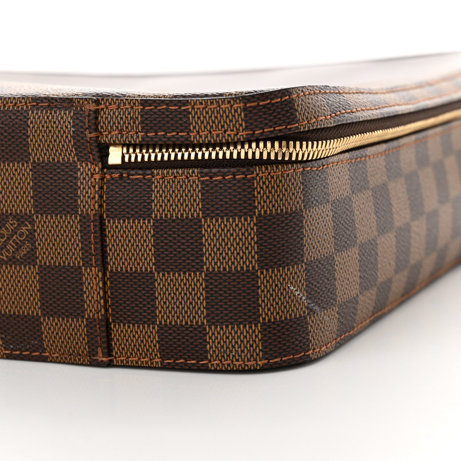 Louis Vuitton Damier Ebene Porte Ordinateur Sabana Computer Case 9 of 13