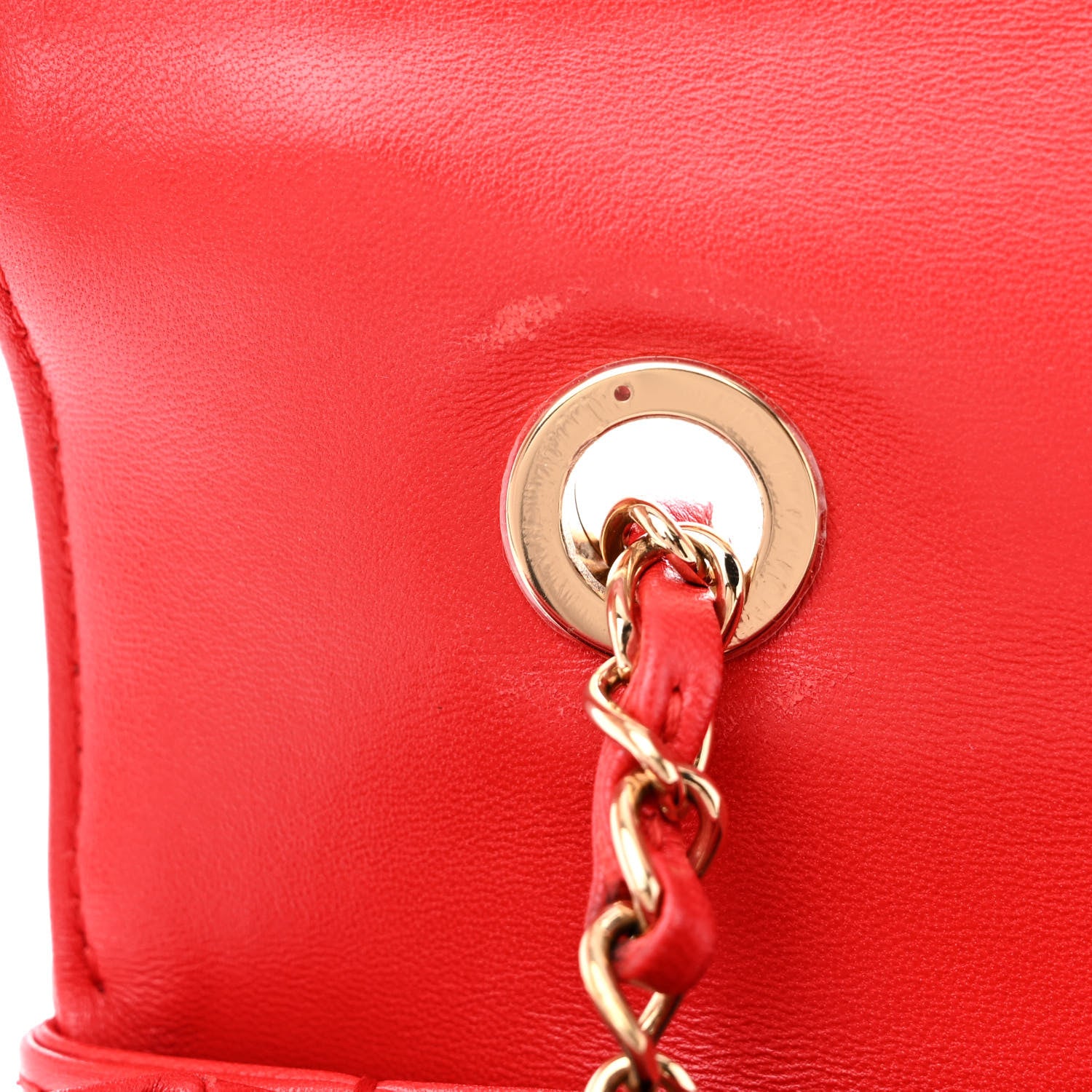 Chanel Lambskin Quilted Medium Trendy CC Flap Dual Handle Bag Red 13 of 13
