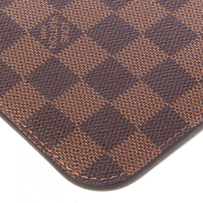 Louis Vuitton Damier Ebene Neverfull MM GM Pochette Rose Ballerine 6 of 8