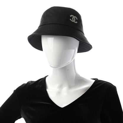 Chanel Canvas CC Bucket Hat M Black 2 of 9