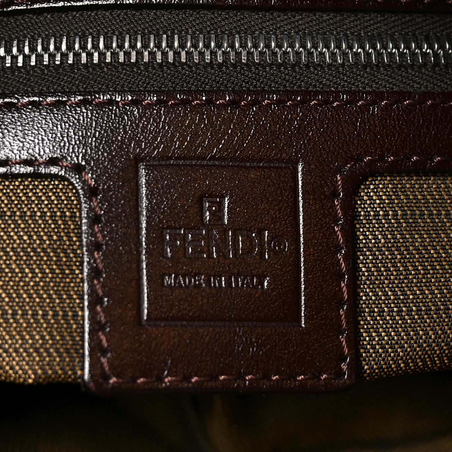 Fendi Zucca Mama Baguette Tobacco 6 of 9