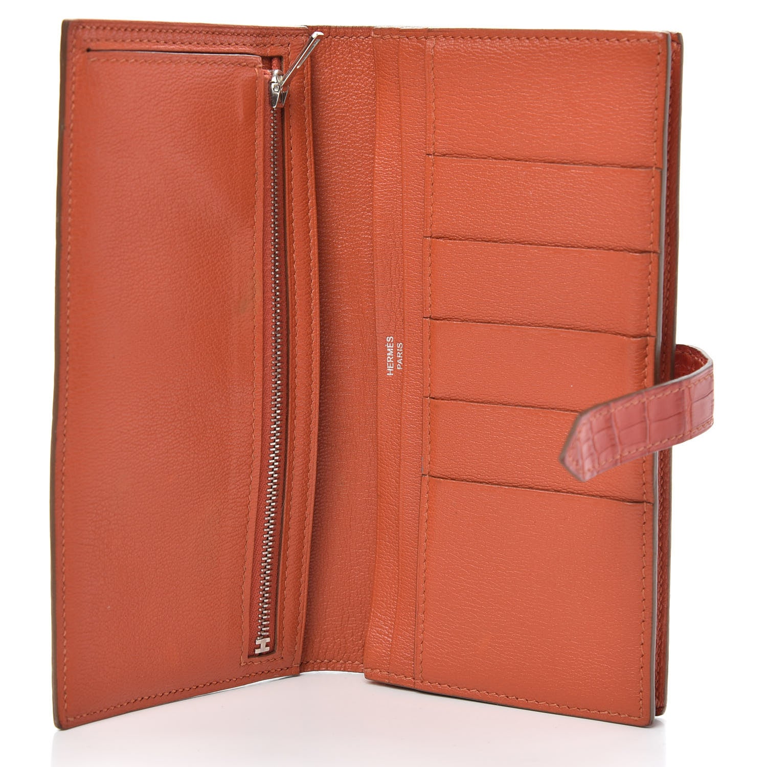 Hermes Matte Alligator Bearn Wallet 5 of 13