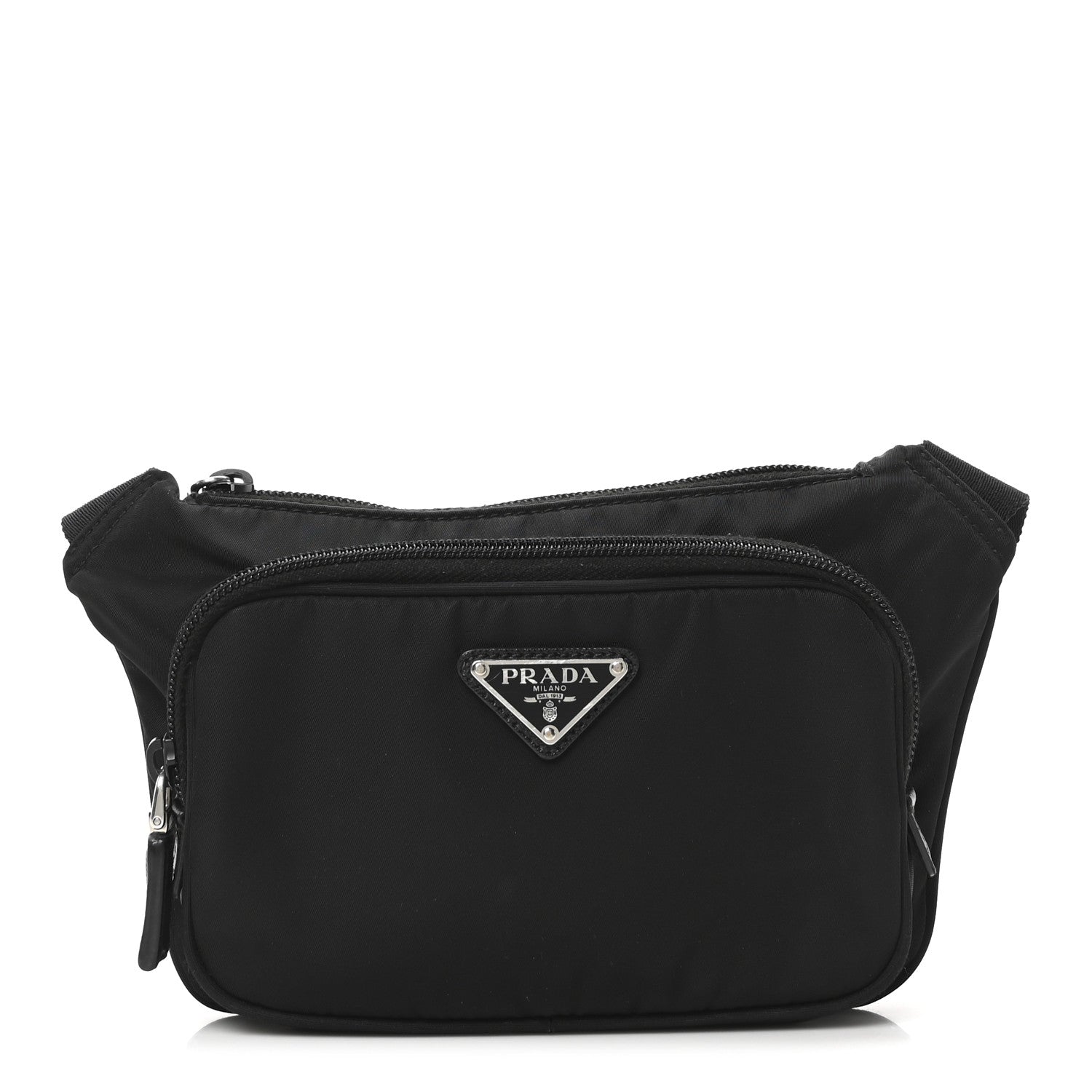 Prada Re-Nylon Saffiano Belt Bag Black 1 of 10