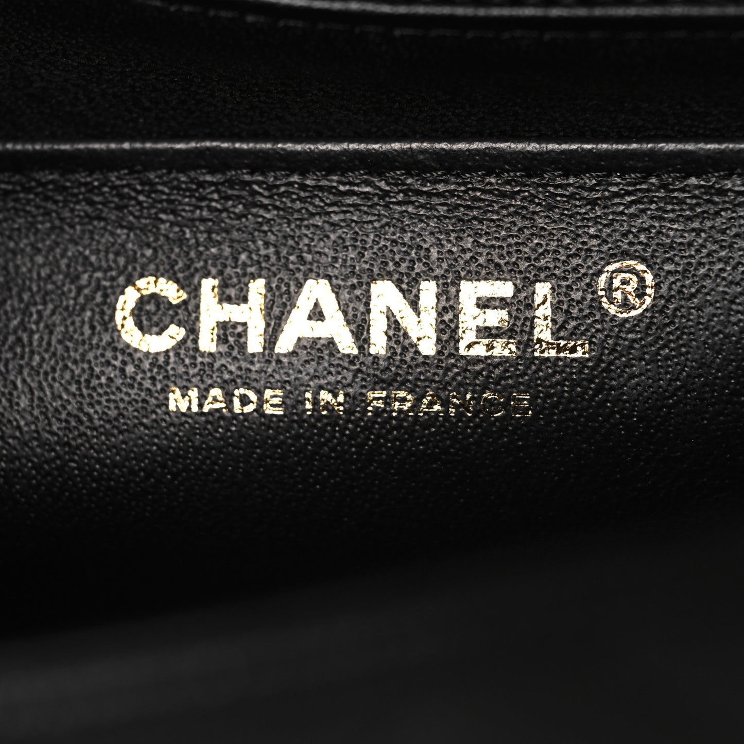 Caviar Quilted Mini Rectangular Flap Black