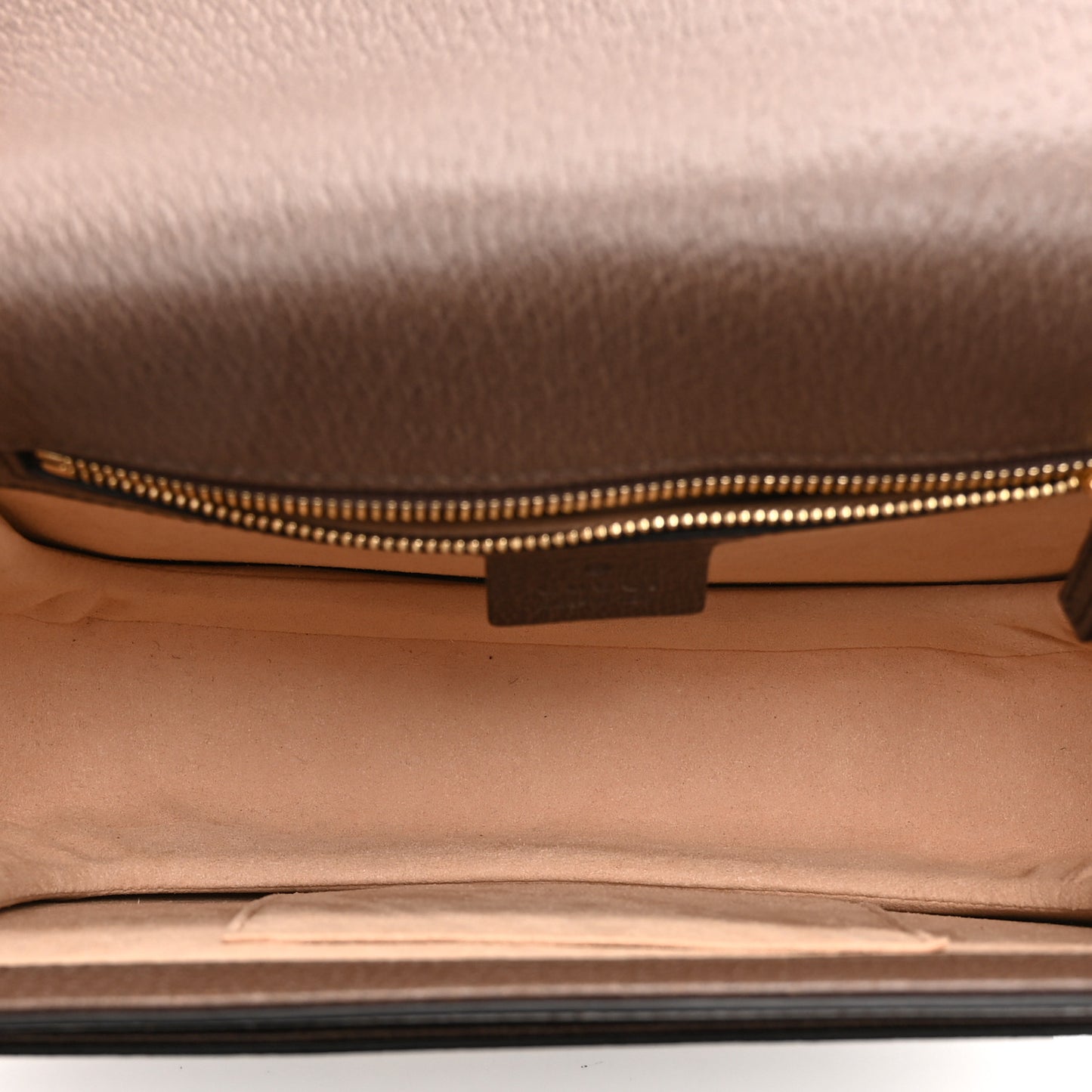 GG Supreme Monogram Web Small Ophidia Flap Messenger Bag Brown