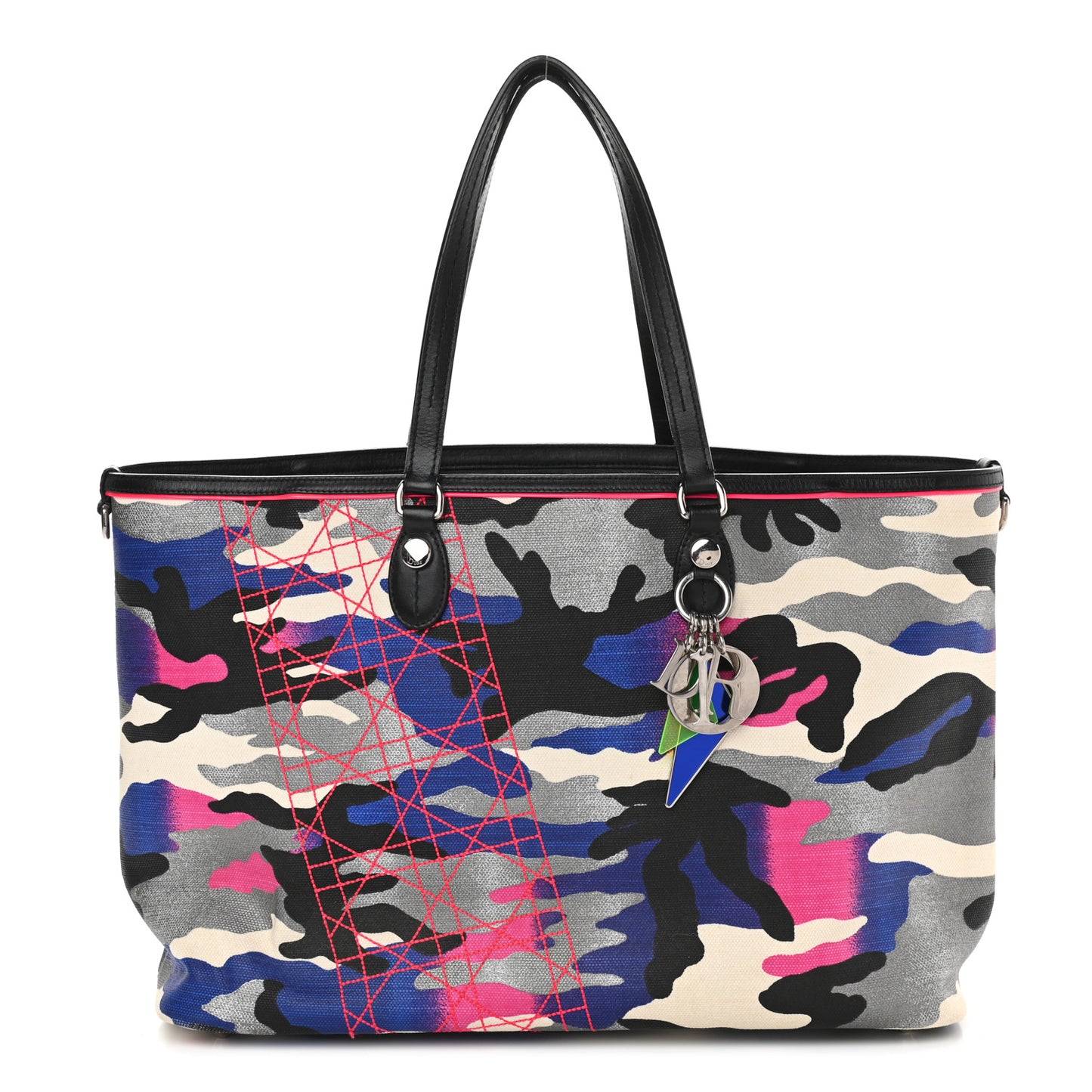 Canvas Large Camouflage Anselm Reyle Tote