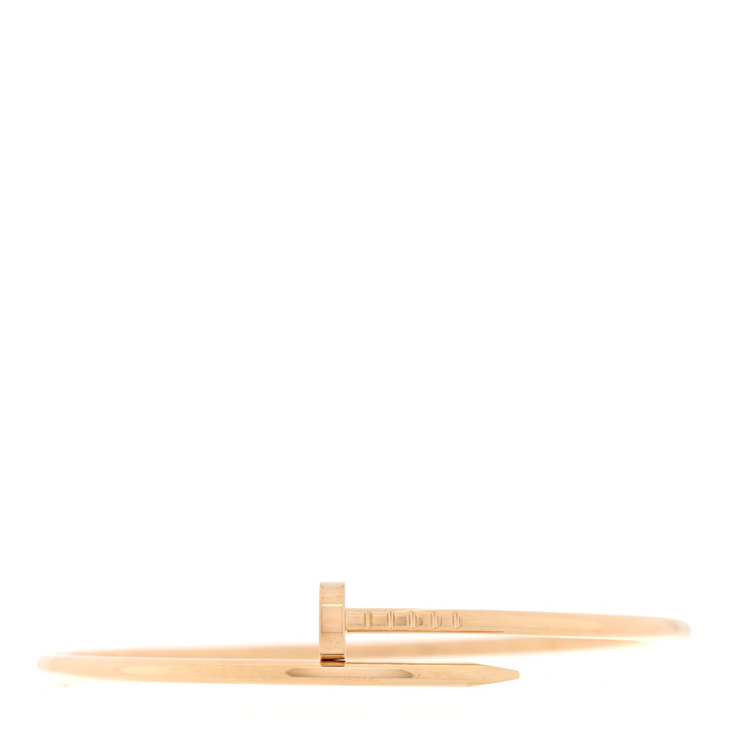 Cartier 18K Yellow Gold Small Juste Un Clou Bracelet 18 1 of 5