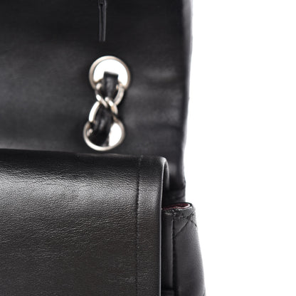 Chanel Lambskin Quilted Maxi Double Flap Black 13 of 16
