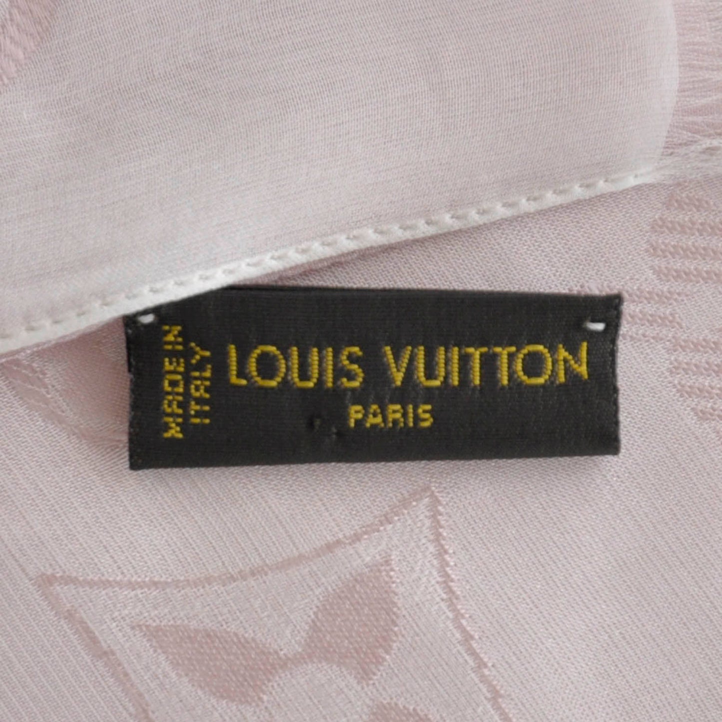 Monogram Scarf Pink