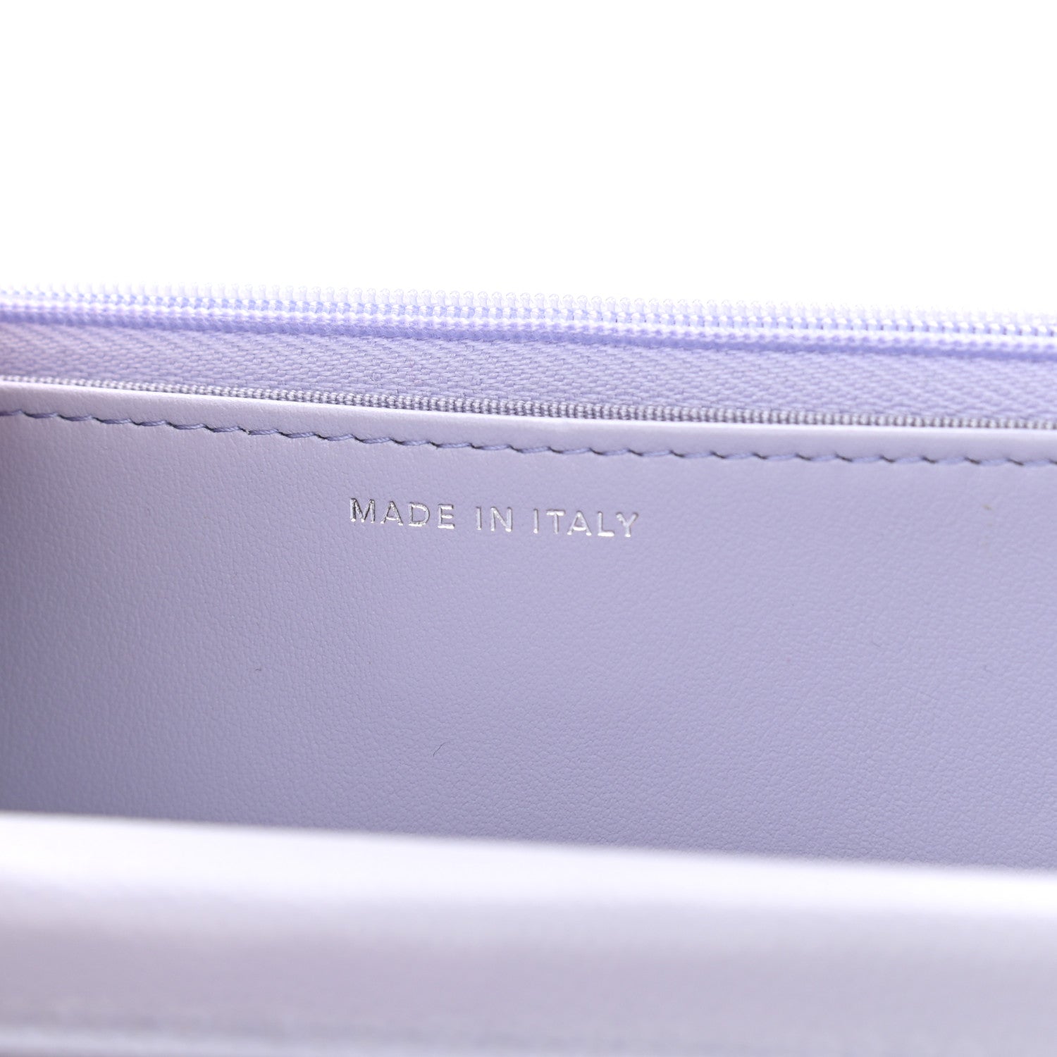 Chanel Caviar Quilted Wallet On Chain WOC Light Purple 7 of 12