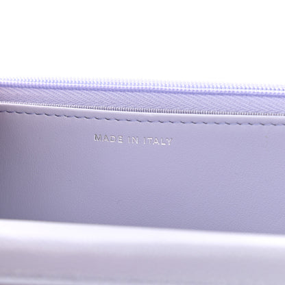Chanel Caviar Quilted Wallet On Chain WOC Light Purple 7 of 12