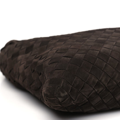 Bottega Veneta Suede Intrecciato Medium Hop Fondant 8 of 9