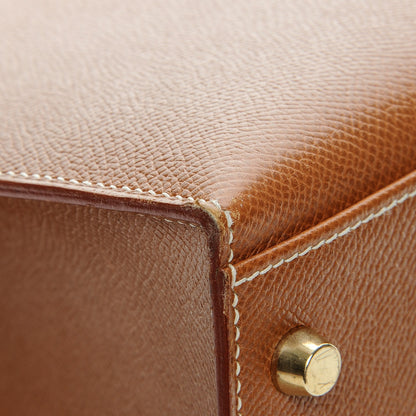 Hermes Courchevel Kelly Sellier 35 Gold 32 of 35