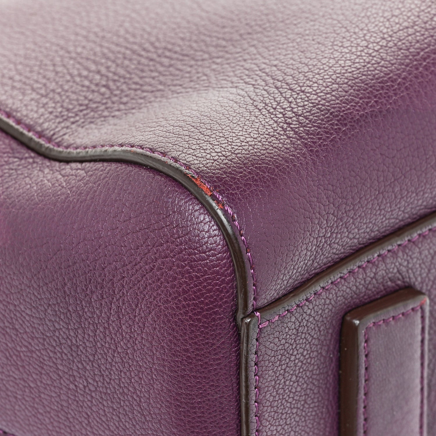 Givenchy Sugar Goatskin Small Antigona Dark Purple 8 of 19