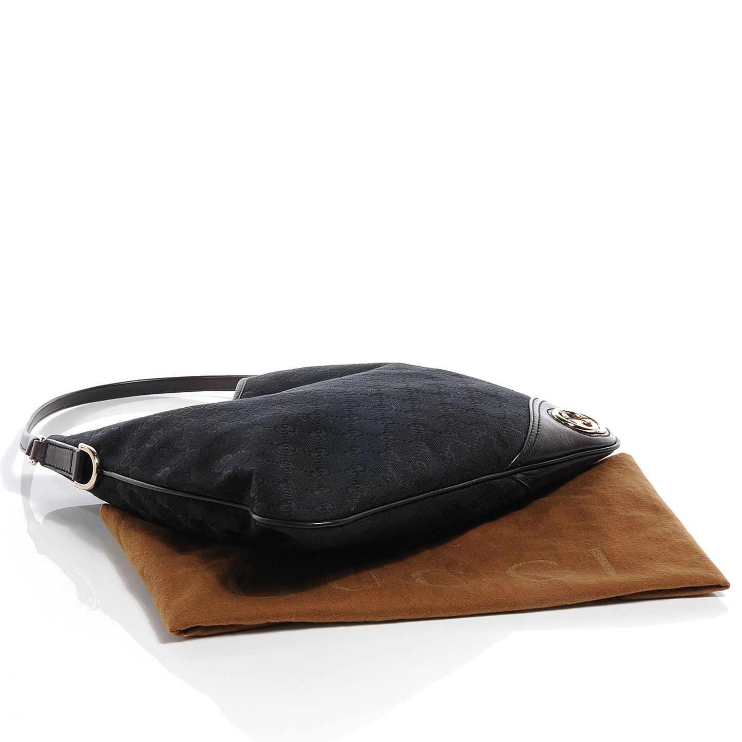 Monogram New Britt Medium Hobo Black