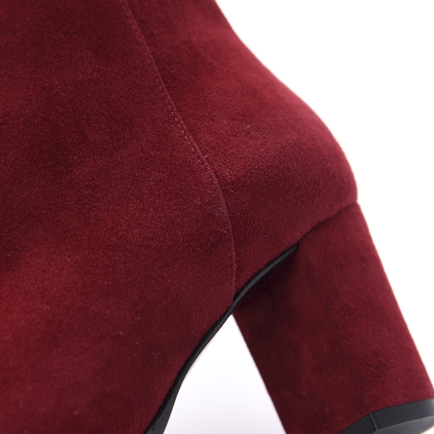 Hermes Suede Goatskin Saint Germain Ankle Boots 37.5 Orange Solaire 12 of 13