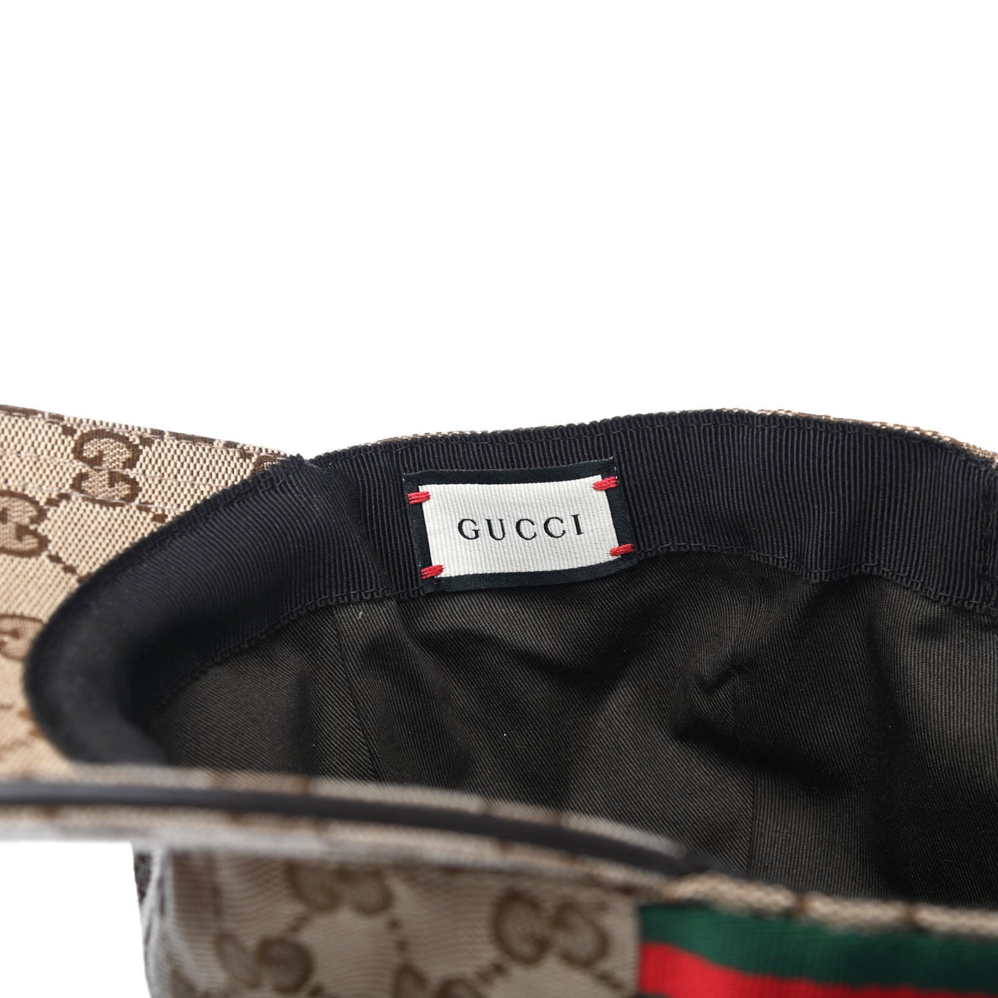 Monogram Web Baseball Hat M Beige Cocoa