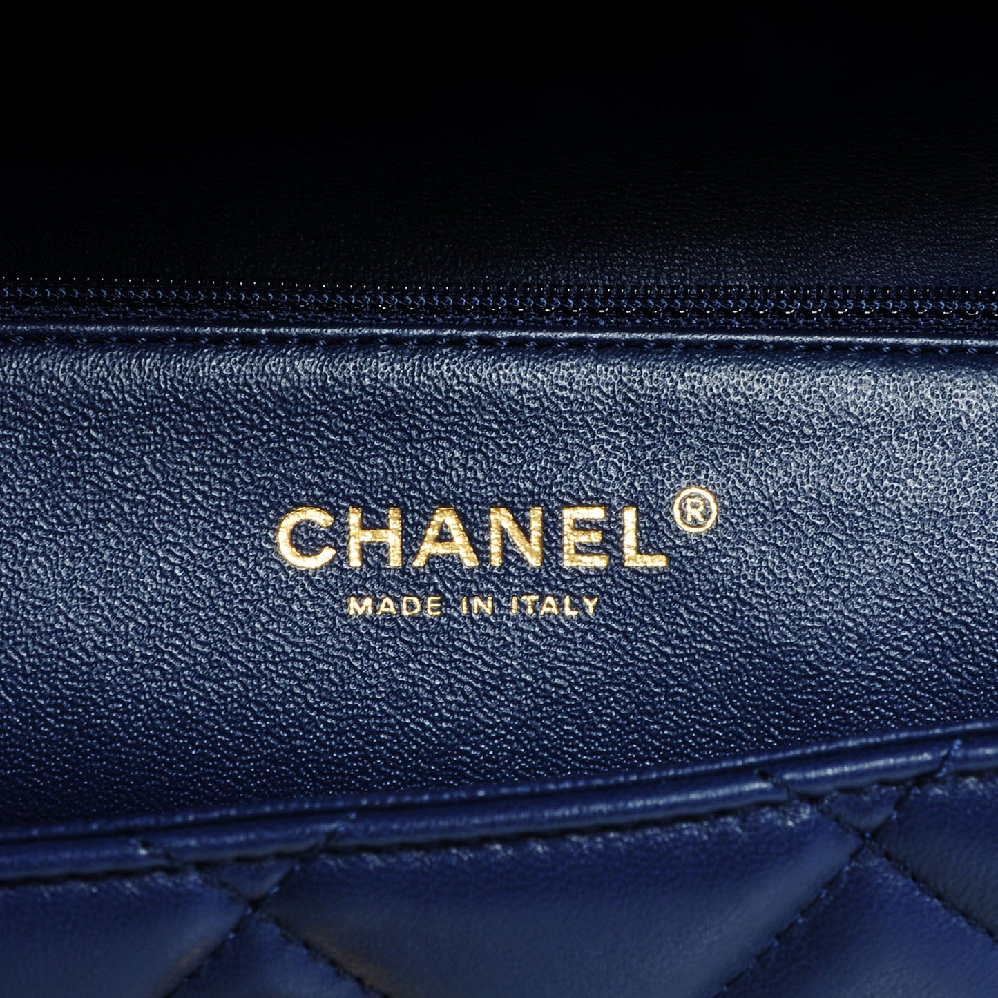 Lambskin Misia Camera Case Flap Blue