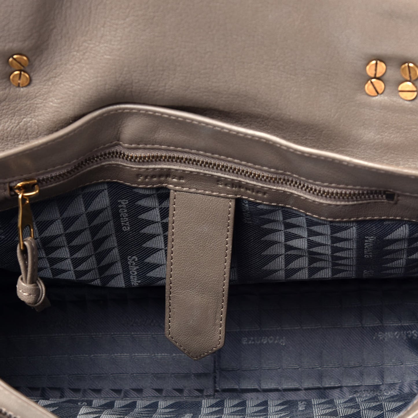 Lambskin Medium PS1 Satchel Smoke