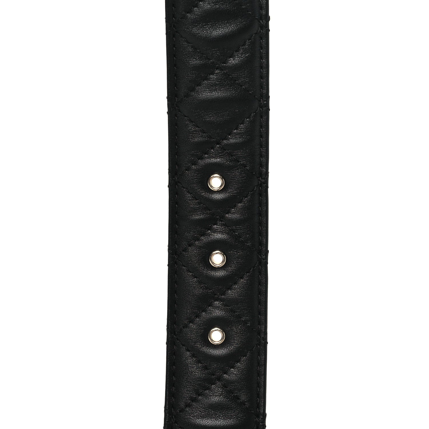 Chanel Lambskin Quilted CC Chain Belt 85 34 Black 6 of 7