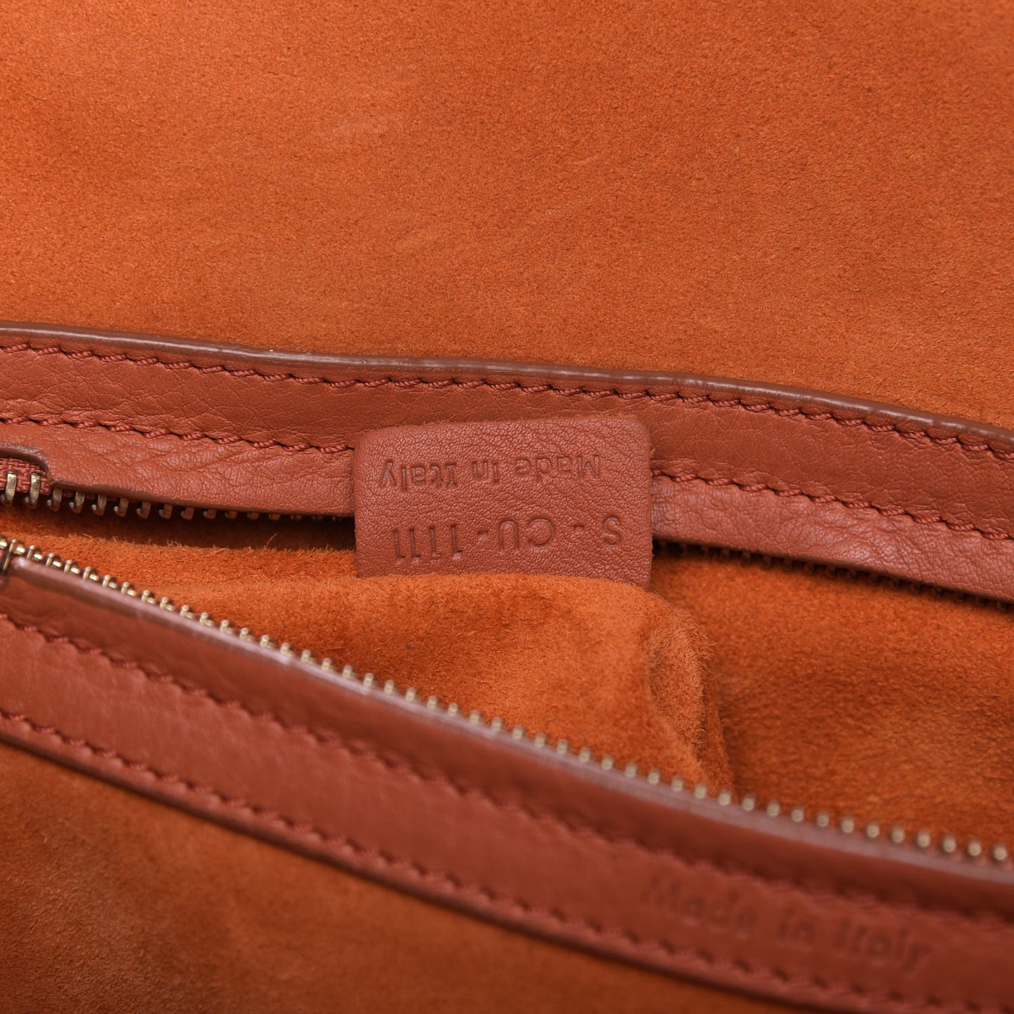 Supple Calfskin Medium Phantom Luggage Orange