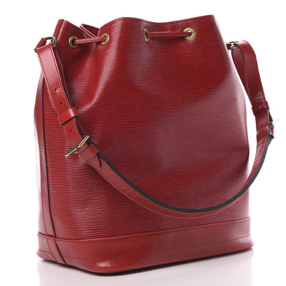 Louis Vuitton Epi Noe Castillan Red 3 of 19