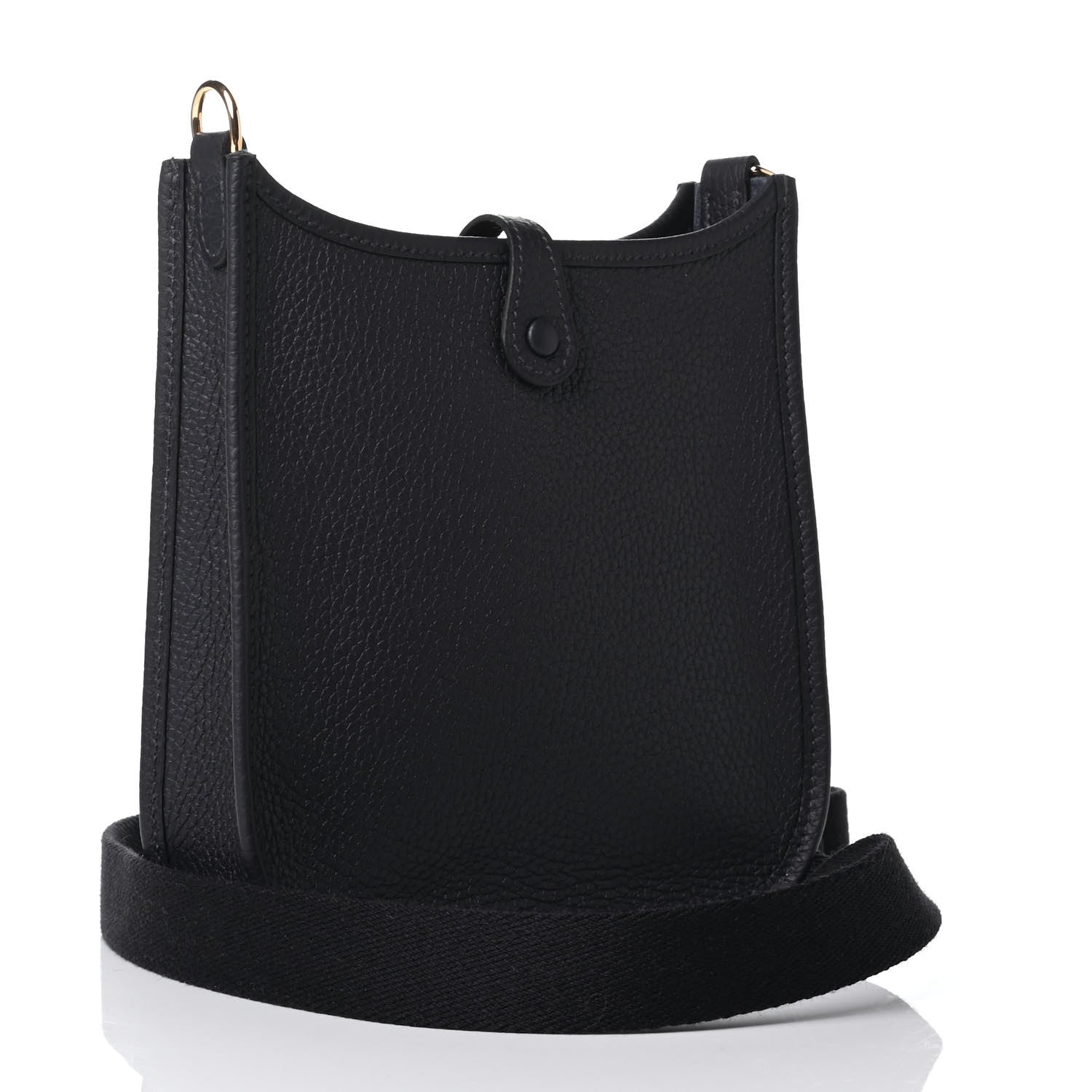 Hermes Taurillon Clemence Amazone Evelyne TPM Bleu Nuit Bleu Indigo 2 of 4