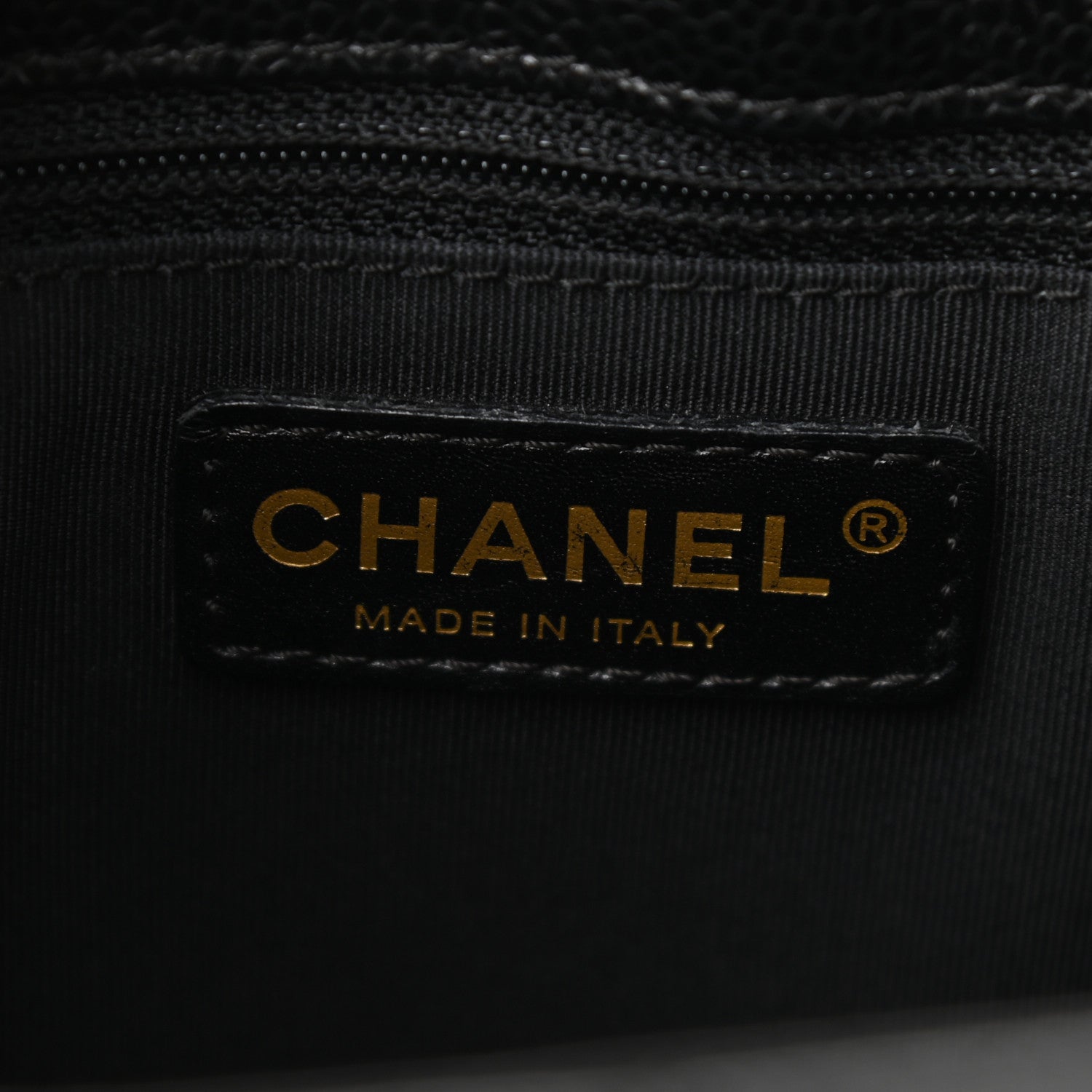 Chanel Caviar Quilted Grand Shopping Tote GST Black 6 of 9
