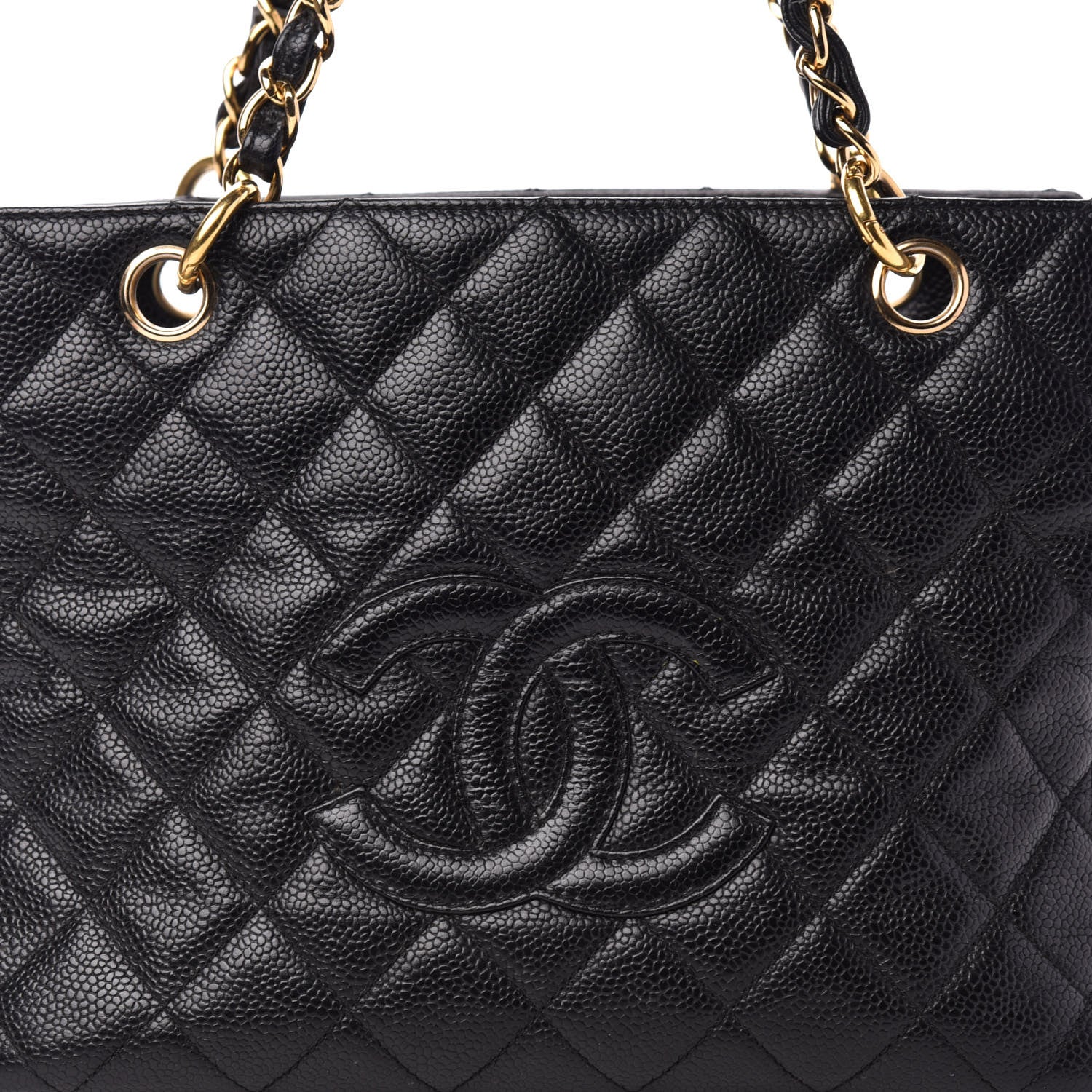 Chanel Caviar Quilted Petit Timeless Tote PTT Black 10 of 10