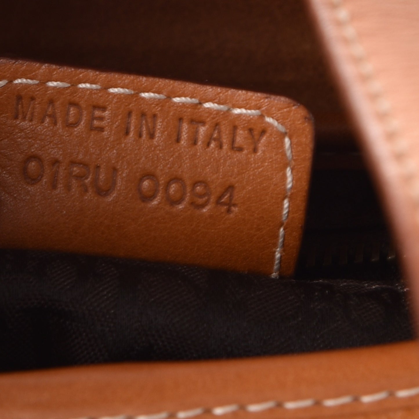 Calfskin Saddle Bag Tan