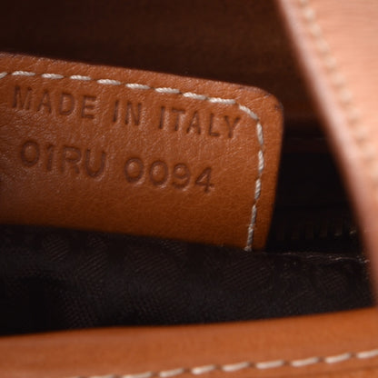 Christian Dior Calfskin Saddle Bag Tan 7 of 13