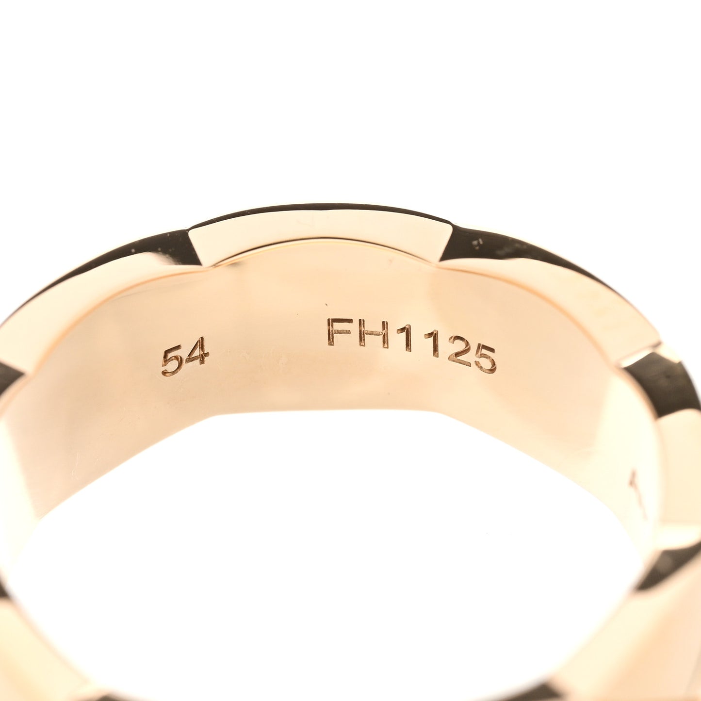 18K Yellow Gold Diamond Small Coco Crush Ring 54 6.75
